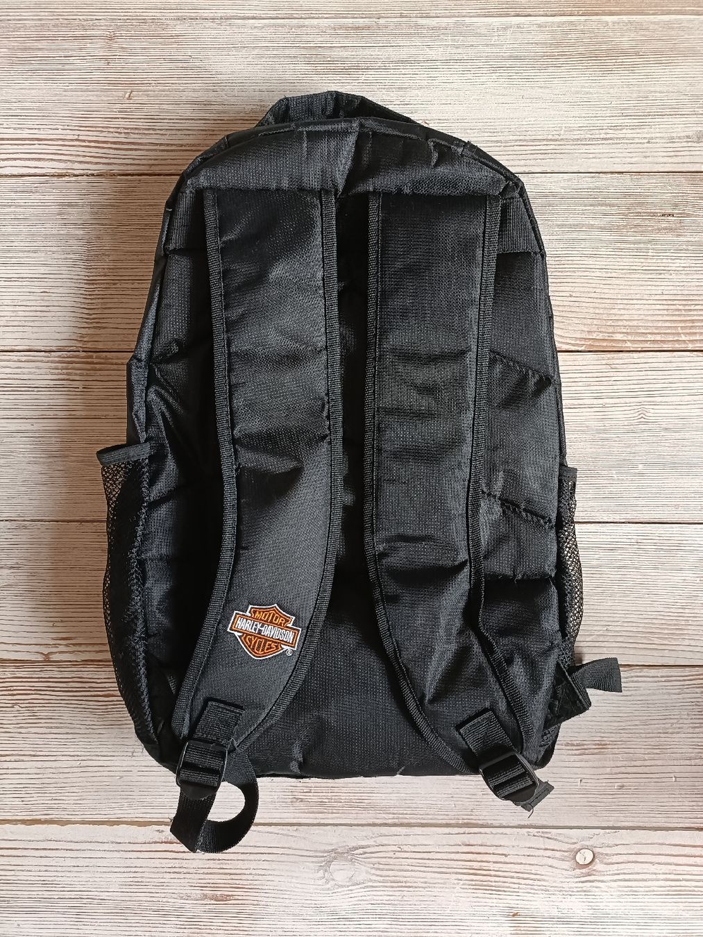Harley-Davidson Zaini: Rucksack Harley-Davidson schwarz orange – Usato da Langnau b. Reiden venduto da Sesig.20 1
