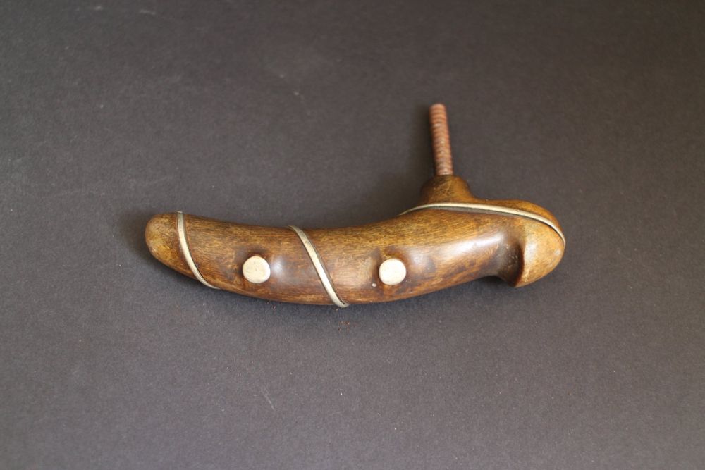 Antiker Stockgriff Horn mit Silber (Gebraucht) in gais für CHF 45 – mit ...