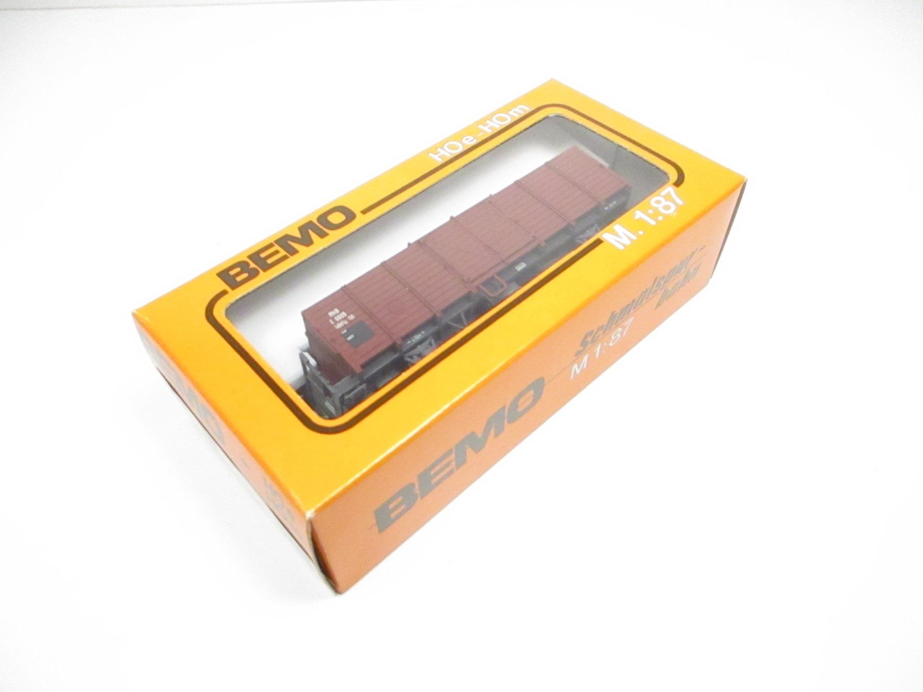 Bemo Modellini di ferrovie: Bemo H0m 2251 109 RhB Offener Güterwagen E 6609 – Nuovo e nell'imballaggio originale da Olten venduto da Heinrich875 8