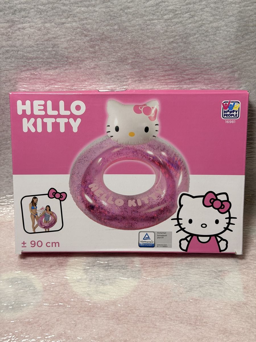 Schwimmringe: Schwimmring Hello Kitty 90cm neu mit Glitzer – Neu und originalverpackt aus Schaffhausen von wolker217