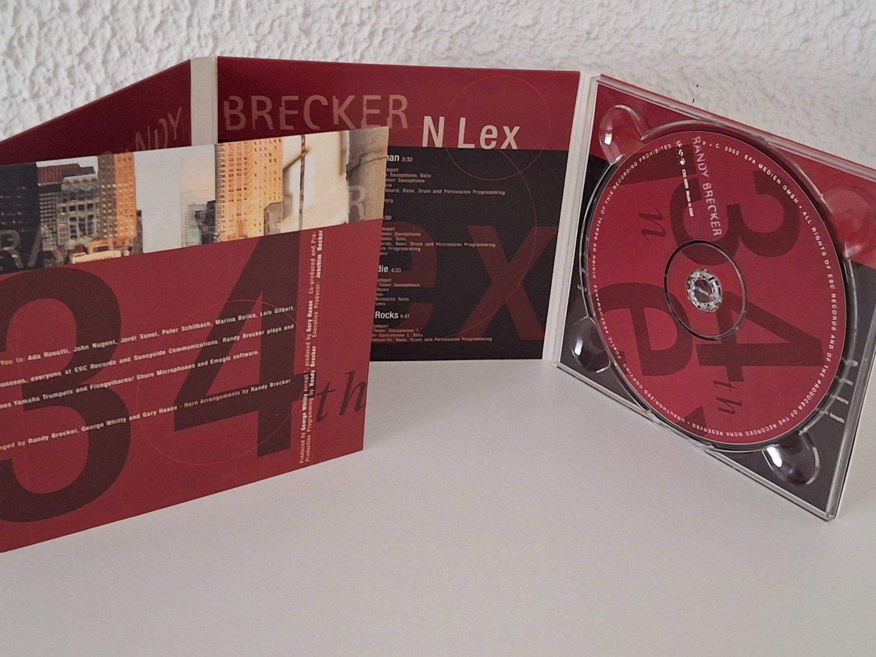 CDs: CD Randy Brecker - 34th N Lex / Jazz – Gebraucht aus Aarberg von Jackup1 3