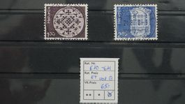 CH - Werbemarken - SBK Nr. 610 + 611 - ET Vollstempel