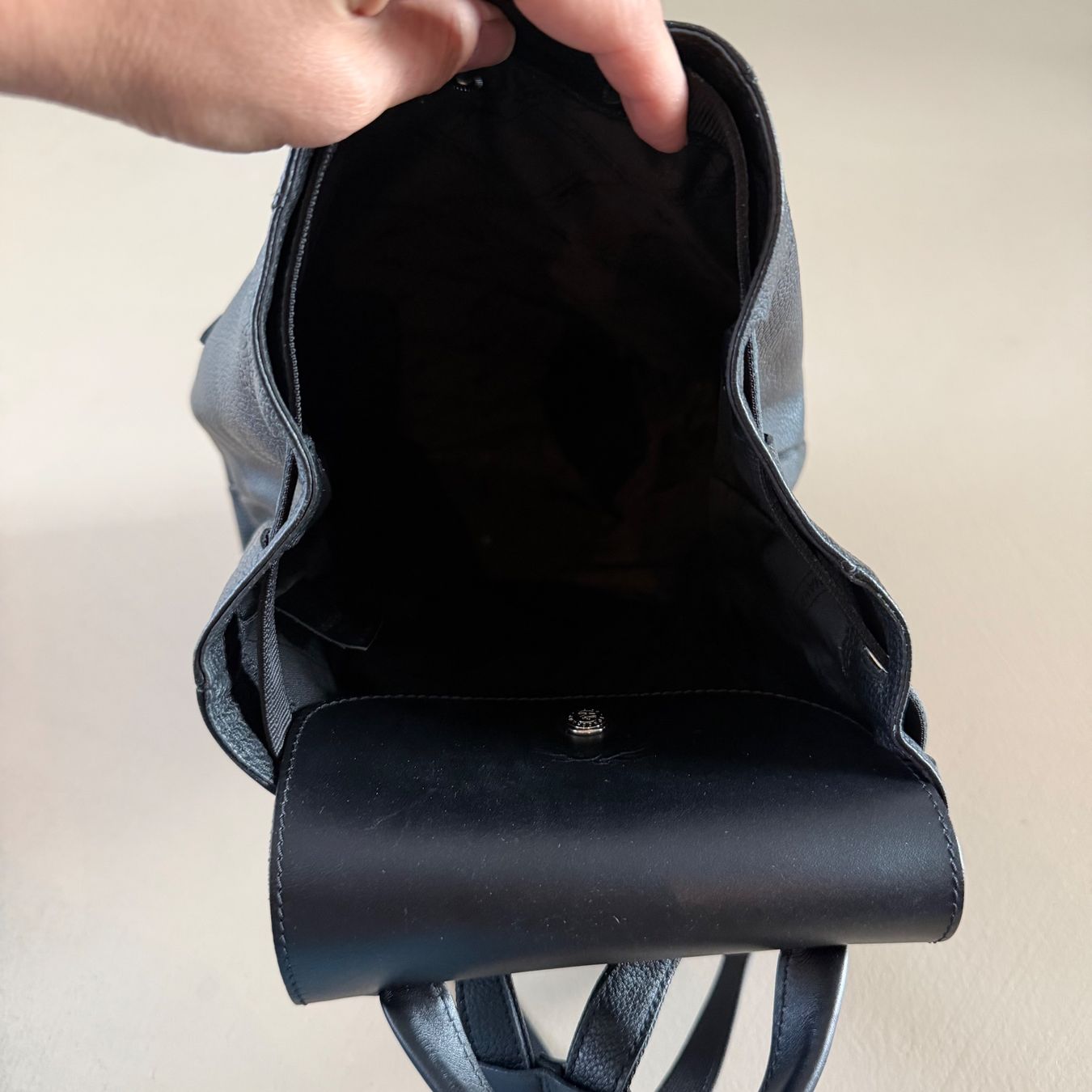 Longchamp Zaini: LONGCHAMP Rucksack Leder 🖤 – Usato da Zürich venduto da ClosetQueen 6
