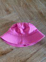 ASOS DESIGN – Anglerhut in leuchtendem Rosa mit breiter Krem