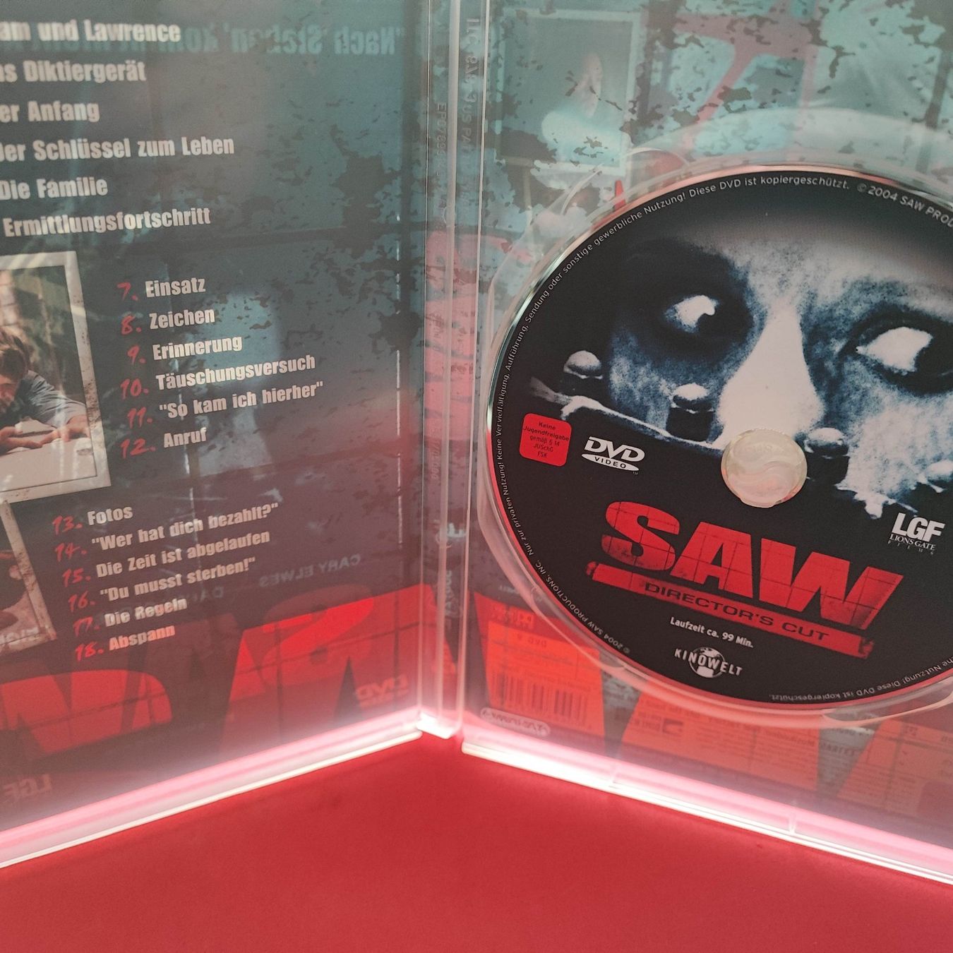 Tutti i DVDs: SAW - Director's CUT – Usato da Dübendorf venduto da kb86_MOVIE 3
