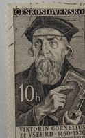 Timbre Tchécoslovaquie Viktorin Cornelius bon état