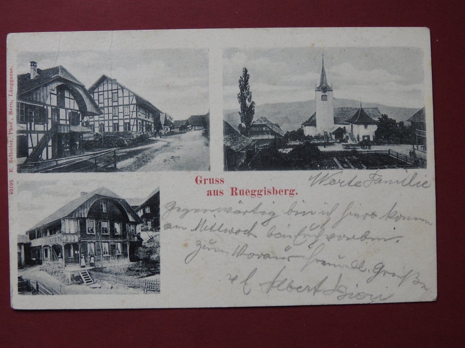 Cartoline postali: Gruss aus Rueggisberg – Usato da Rain venduto da 999-800-K