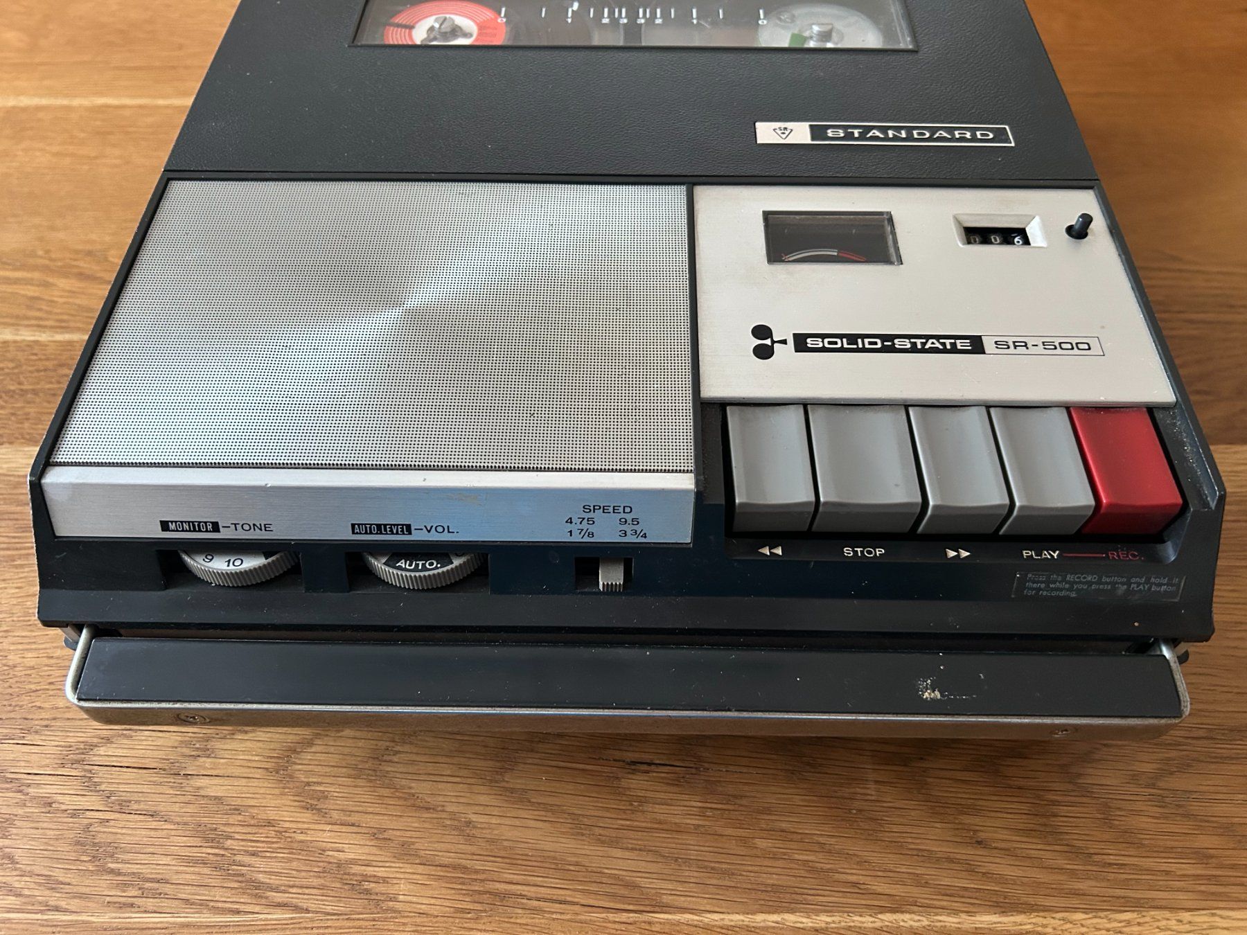 Apparecchi a nastro: Standard SR-500 Spulen Tonband Gerät – Difettoso da Oberglatt ZH venduto da DBrunner8154 2