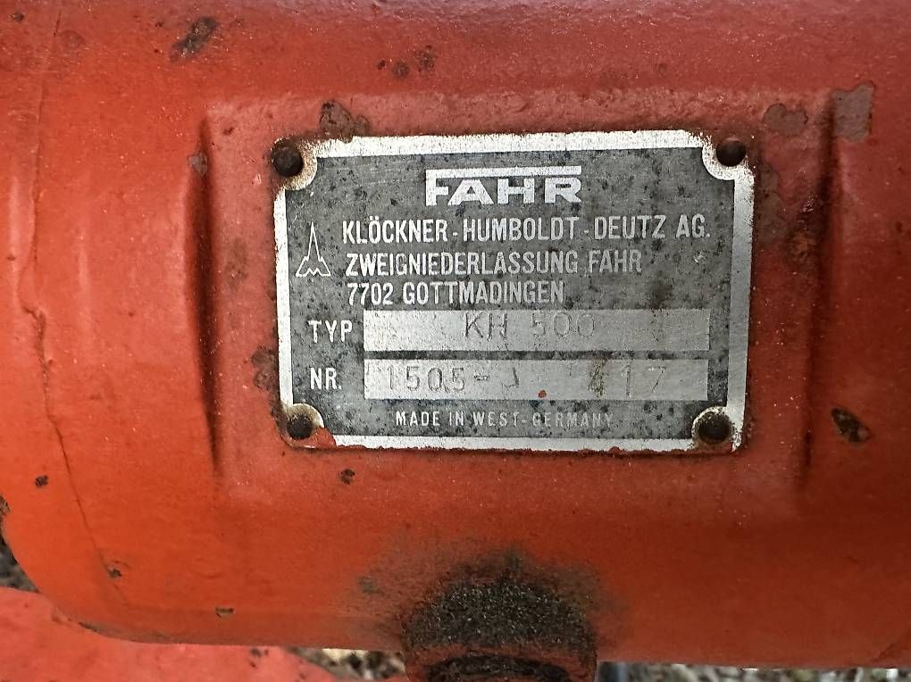 Raccolta foraggio grezzo: FAHR Kreiselheuer – Usato da Schweizersholz venduto da and_r5gv 1