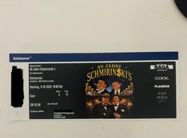 40 Jahre Schmirinski’s (11.10.2026) – 1 Ticket