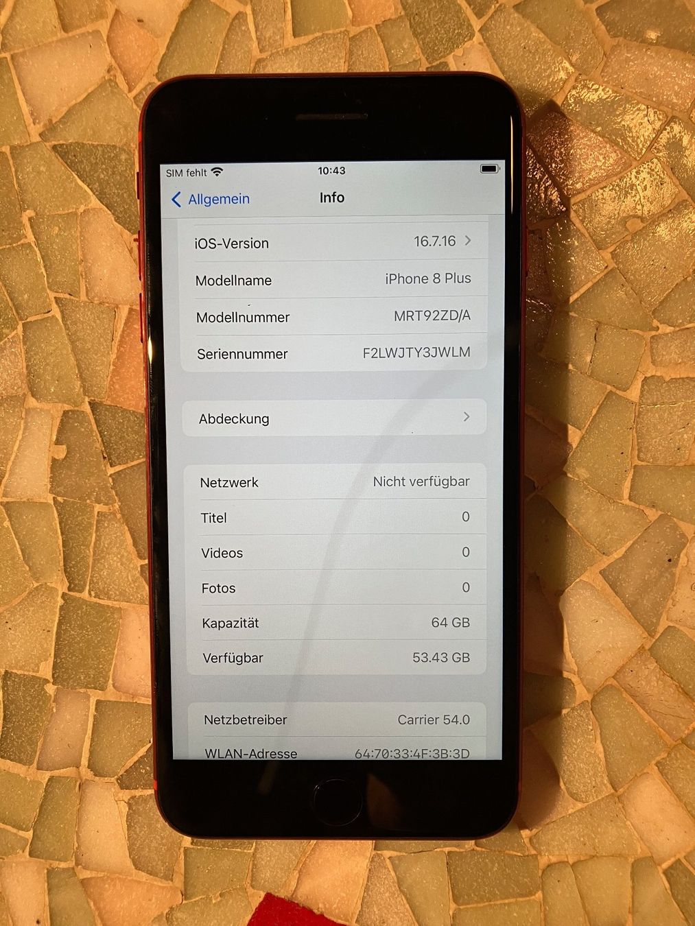 Apple Handys / Smartphones: iPhone 8 Plus 64 GB – Gebraucht aus Zürich von EllaHa 3