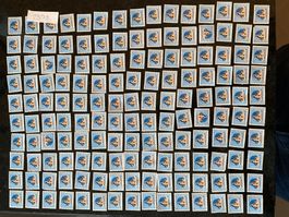 105Fr Frankaturware ungestempelt lot Sammlung 150x0.70Fr