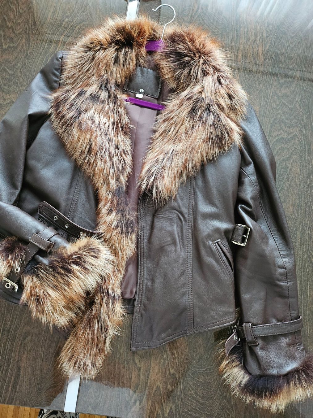 Giacche: Damenjacke mit dem Pelz. Hand made. – Nuovo (secondo la descrizione) da Rapperswil SG venduto da dslemer 1