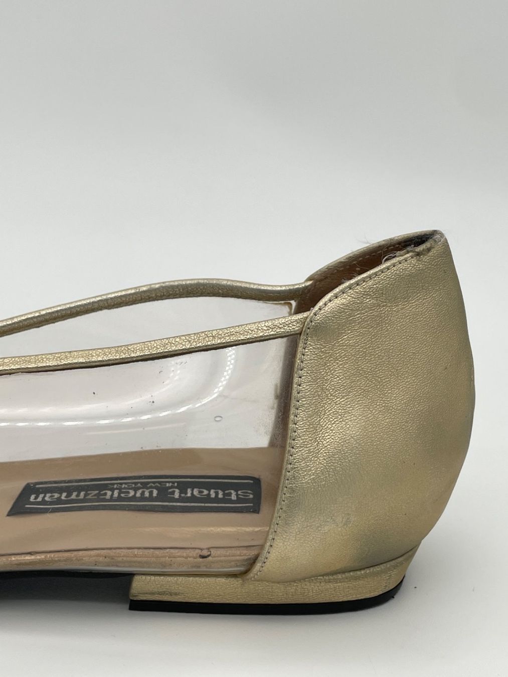 Stuart Weitzman Scarpe da donna: Stuart Weitzman Metallic Striped Clear EU 42.5 – Usato da Zürich venduto da shoe_shop 5