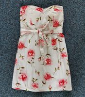 Blumenkleid schulterfrei Gr. S