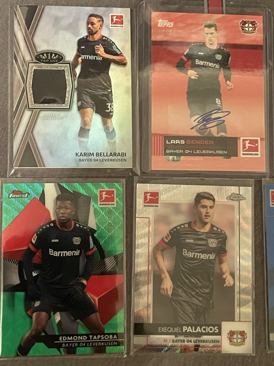 Topps Carte collezionabili: Topps Bayer Leverkusen Lot mit Autogramm – Usato da Nürensdorf venduto da Mulderi9 2