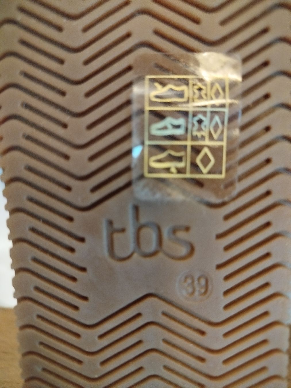 TBS Damenschuhe: sandales tbs or et motif  – Neu (gemäss Beschreibung) aus Sonvilier von lesW 3