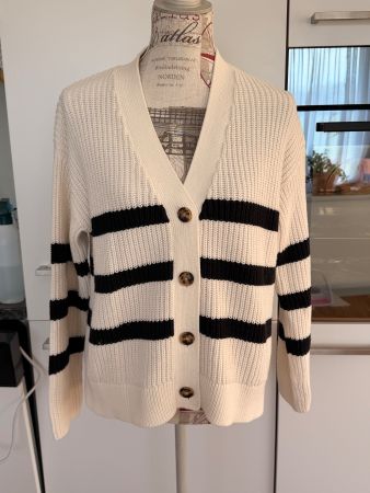 Strickcardigan mit Streifen | Selected Femme, Grösse S