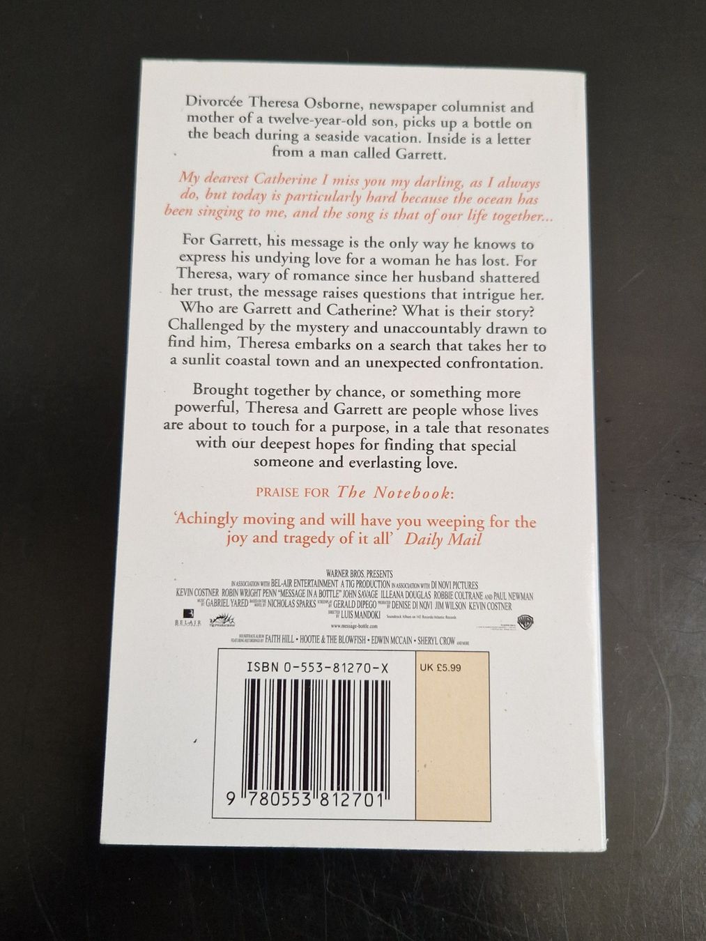 Libri: Message in a Bottle – Usato da Rüti ZH venduto da Gigelisuppe 1