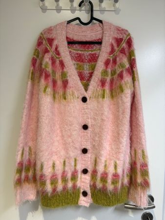 Cardigan oversize taille libre