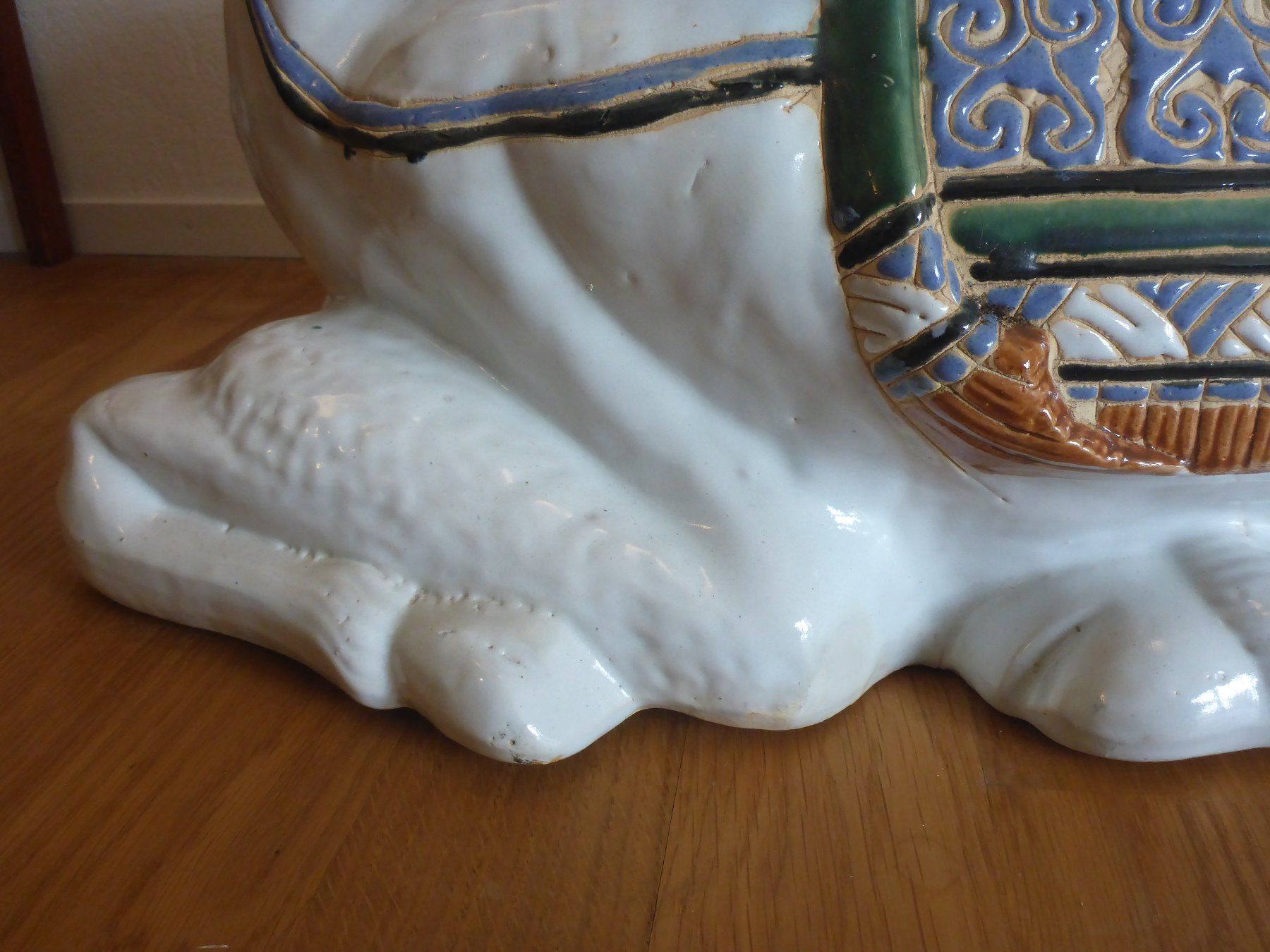 Sculture & Statue: grosses Kamel als Pflanzenständer aus Keramik – Usato da Zürich venduto da leia12 4