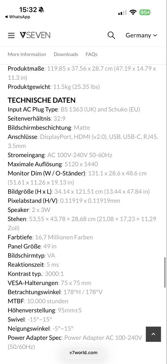 Viewsonic Monitor: Curved Monitor – Usato da Sennhof venduto da furkanAlb 2