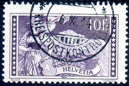 JUNGFRAU 1914 GESTEMPELT KREISPOSTKONTROLLE - AB200