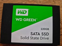 Die WD Green 120 GB SSD (WDS120G2G0A)