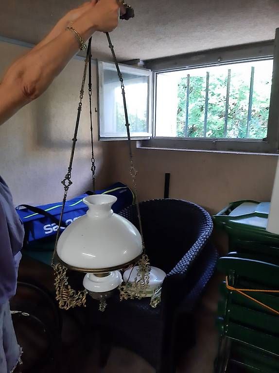 Lampadari & plafoniere: Petrol/ Deckenlampe – Usato da Bern venduto da bubumattiaanina