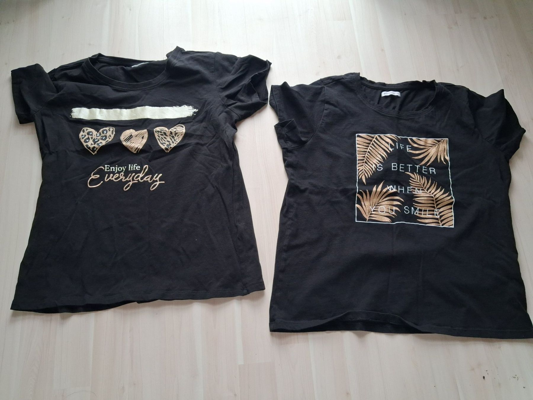 T-Shirts: 2 X T SHIRT SCHWARZ M – Neu (gemäss Beschreibung) aus langnau von Santos1411