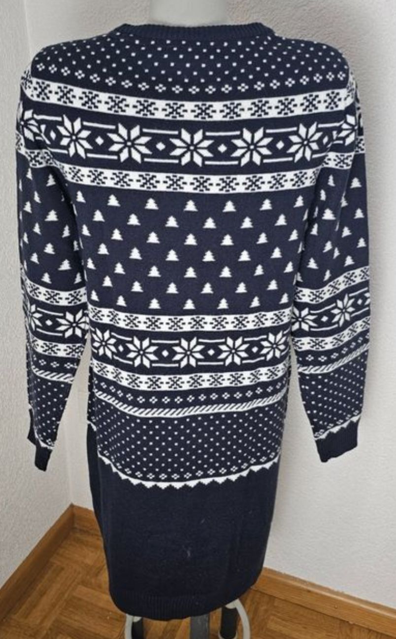 Vestiti: Strickkleid mit Norwegermuster, Gr. 40/42 – Nuovo (secondo la descrizione) da Sursee venduto da Aniri 1
