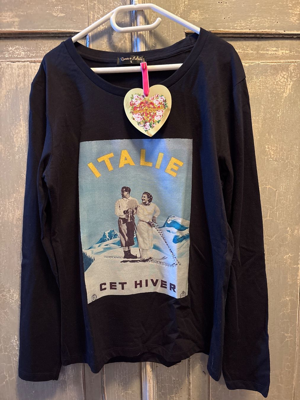 T-shirt: Romeo & Julieta . Greta black 7 - L – Nuovo e nell'imballaggio originale da Besenbüren venduto da teluride89