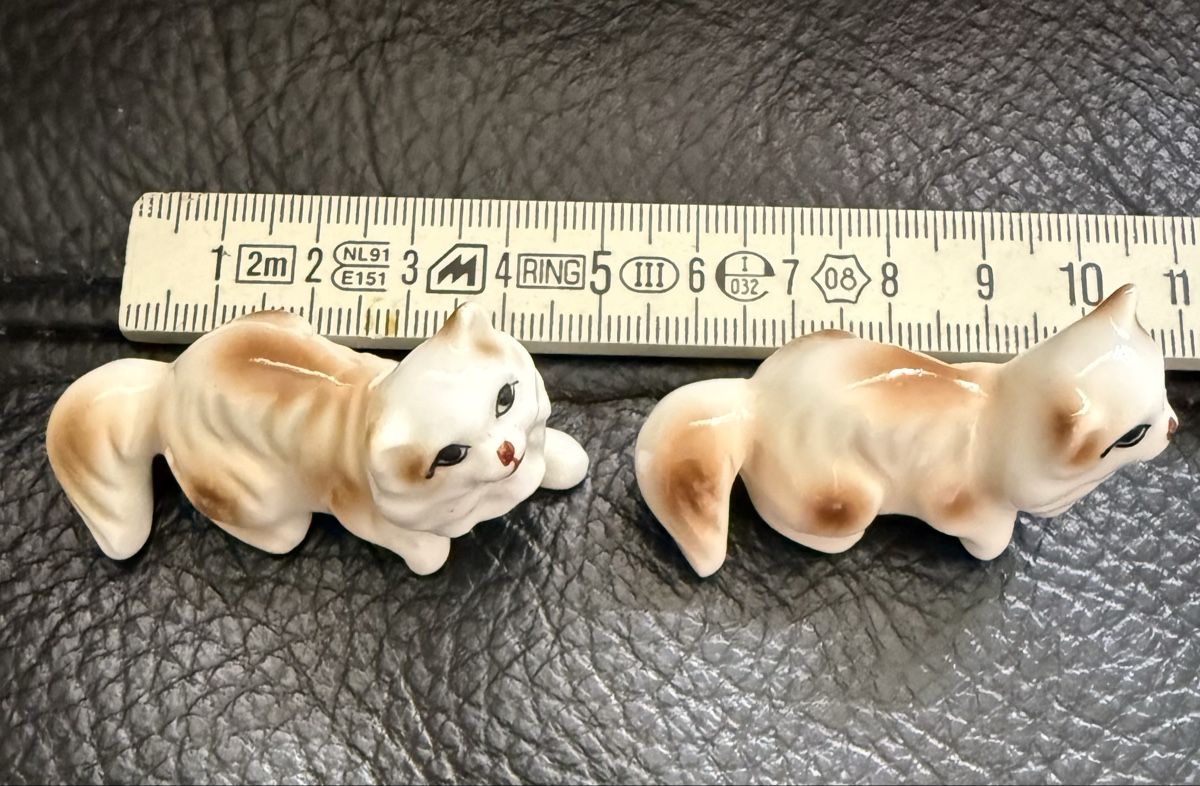 Statuette: 6 Katzen Figuren  – Usato da Biel/Bienne venduto da Katja01112 2