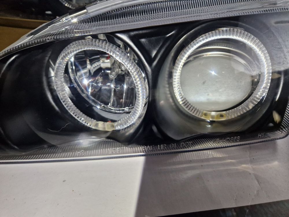 In.pro 1280480 Scheinwerfer Angel Eyes – Chrom, Für BMW 1er E87 (2004-2011)