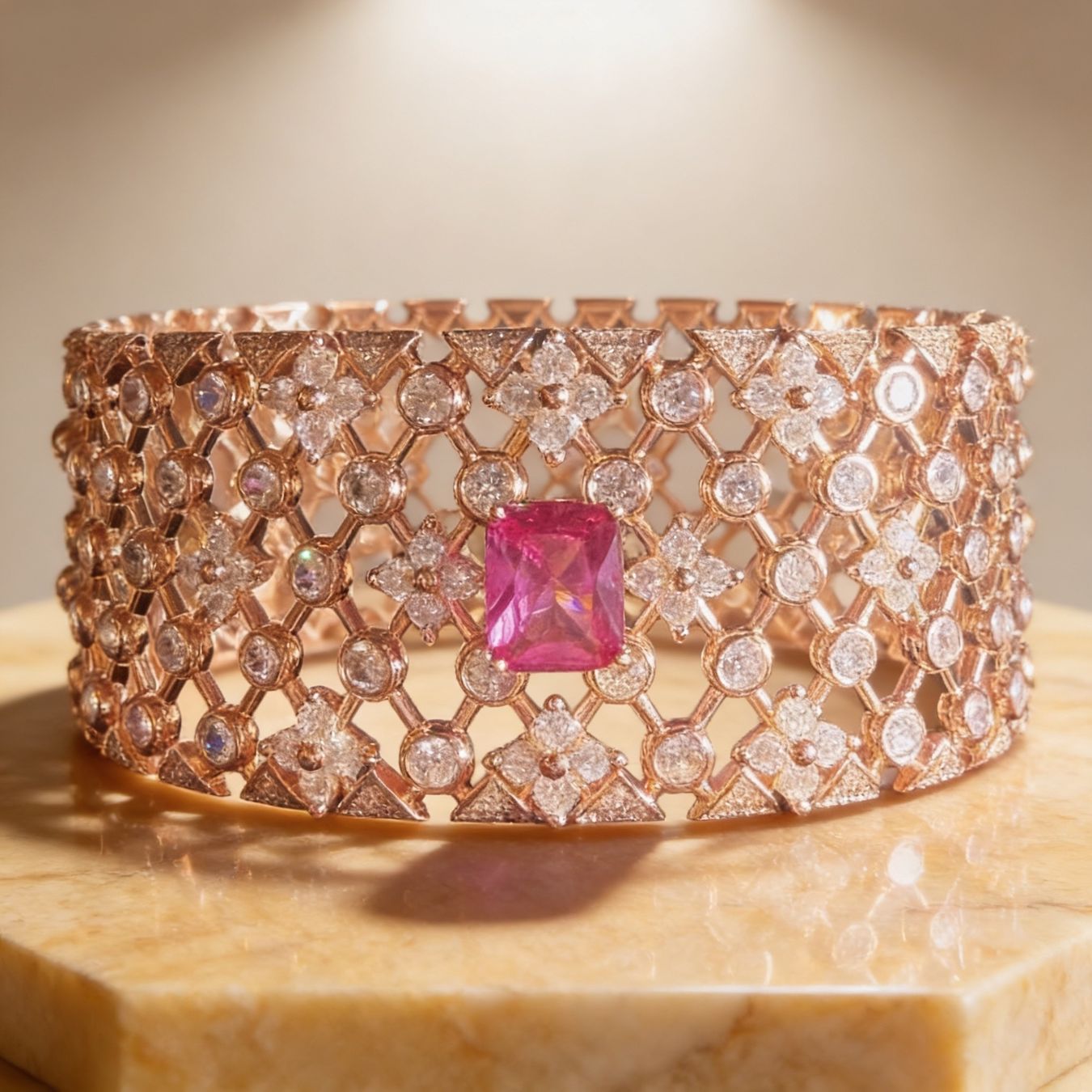 Bracciali & Braccialetti: Bracelet manchette Éclat royal – Nuovo e nell'imballaggio originale da St-Maurice venduto da Sandrinette123 2
