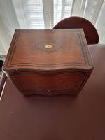 antique Bar set in original walnut wooden box