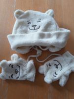 Mütze-Handschuhe-Set für Baby 62/68