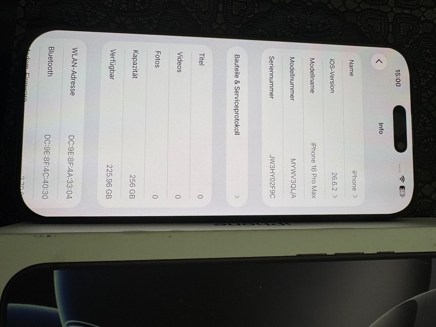 Apple Telefoni cellulari / Smartphones: Iphone 16 Pro Max 256gb – Usato da Ebmatingen venduto da beg_l2wt 1