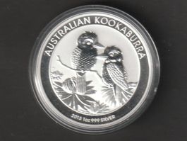 Australien Kookaburra 1 Unze Silber 2013