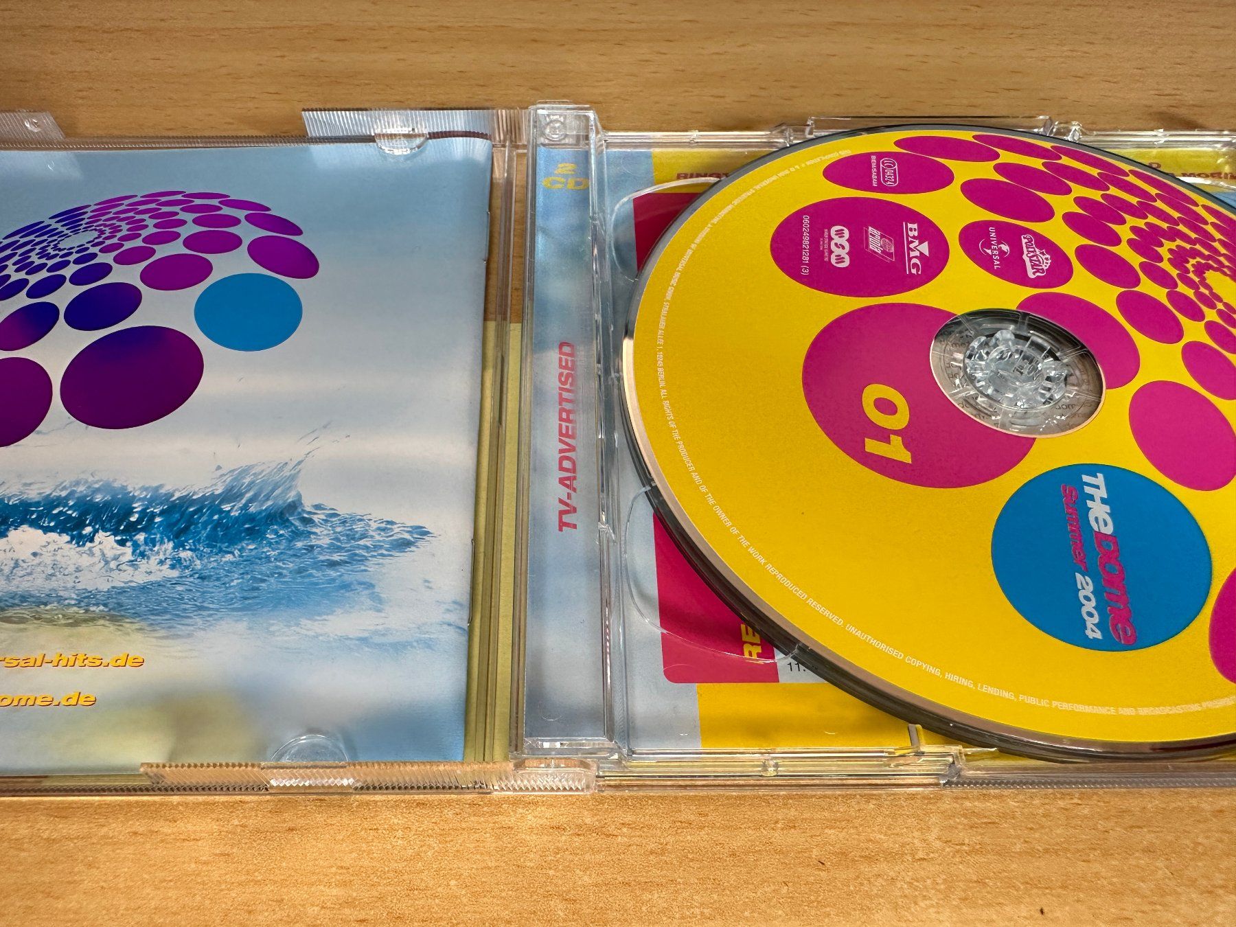 CD: Various – The Dome Summer 2004 - 2 CD – Usato da Rikon im Tösstal venduto da Alpenmutz 2