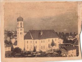 Münsterlingen TG Kloster und Kirche foto 14 x 11 formato