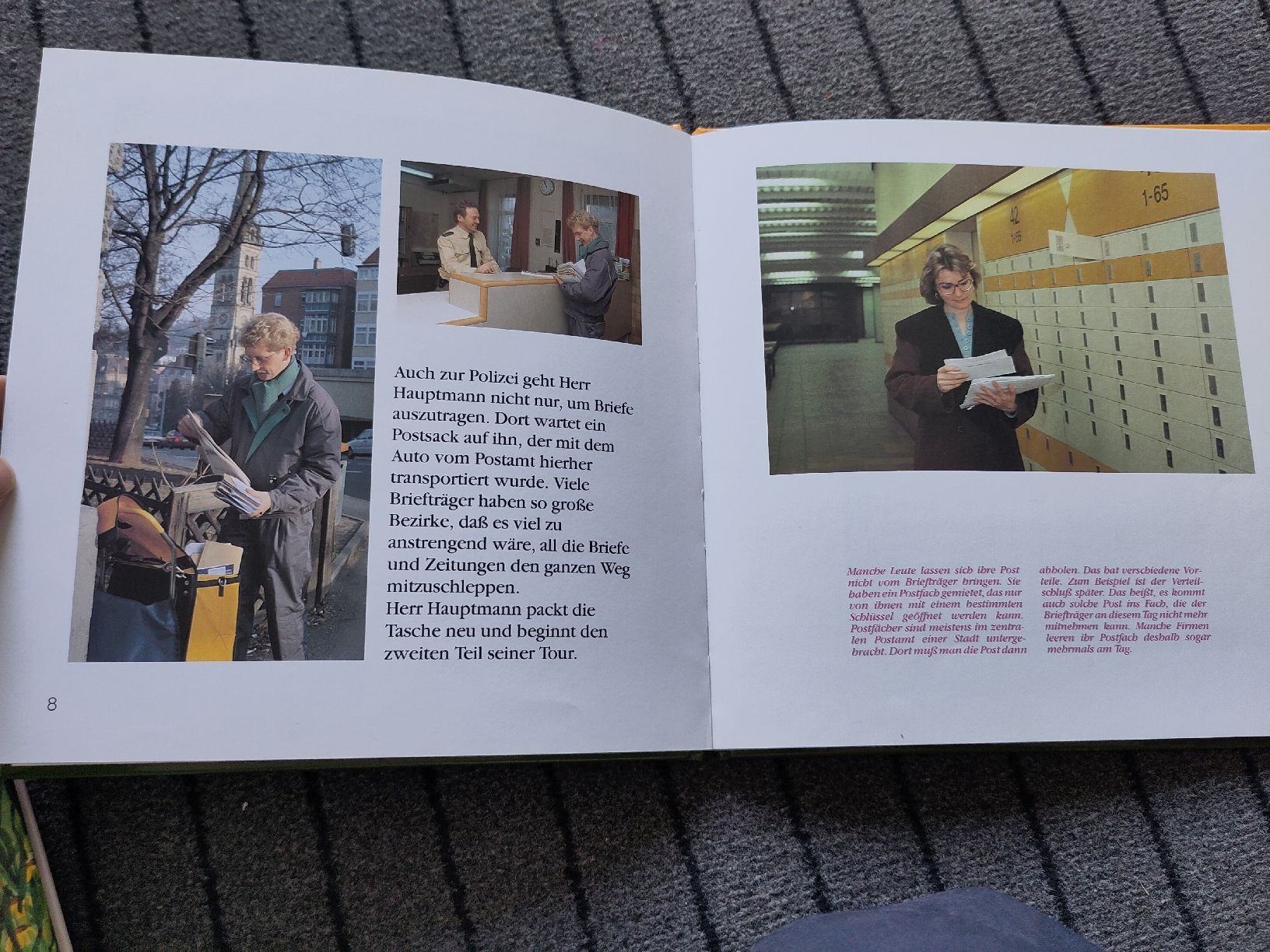 Libri: Die Post, Wissensbuch für Kinder – Usato da Dettighofen Lengw. venduto da mai_75wt 2