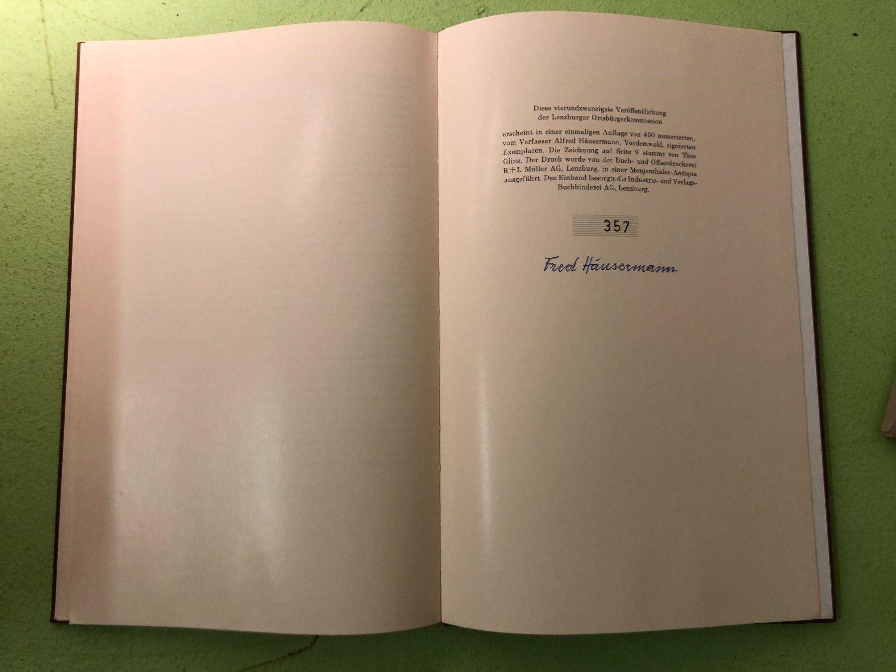 Libri: Alfred Häusermann: Aus der Jugendzeit – Usato da Zürich venduto da allp 8