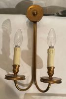 Rivington Wandlampe, Messing, 2-flammig 40er Jahre