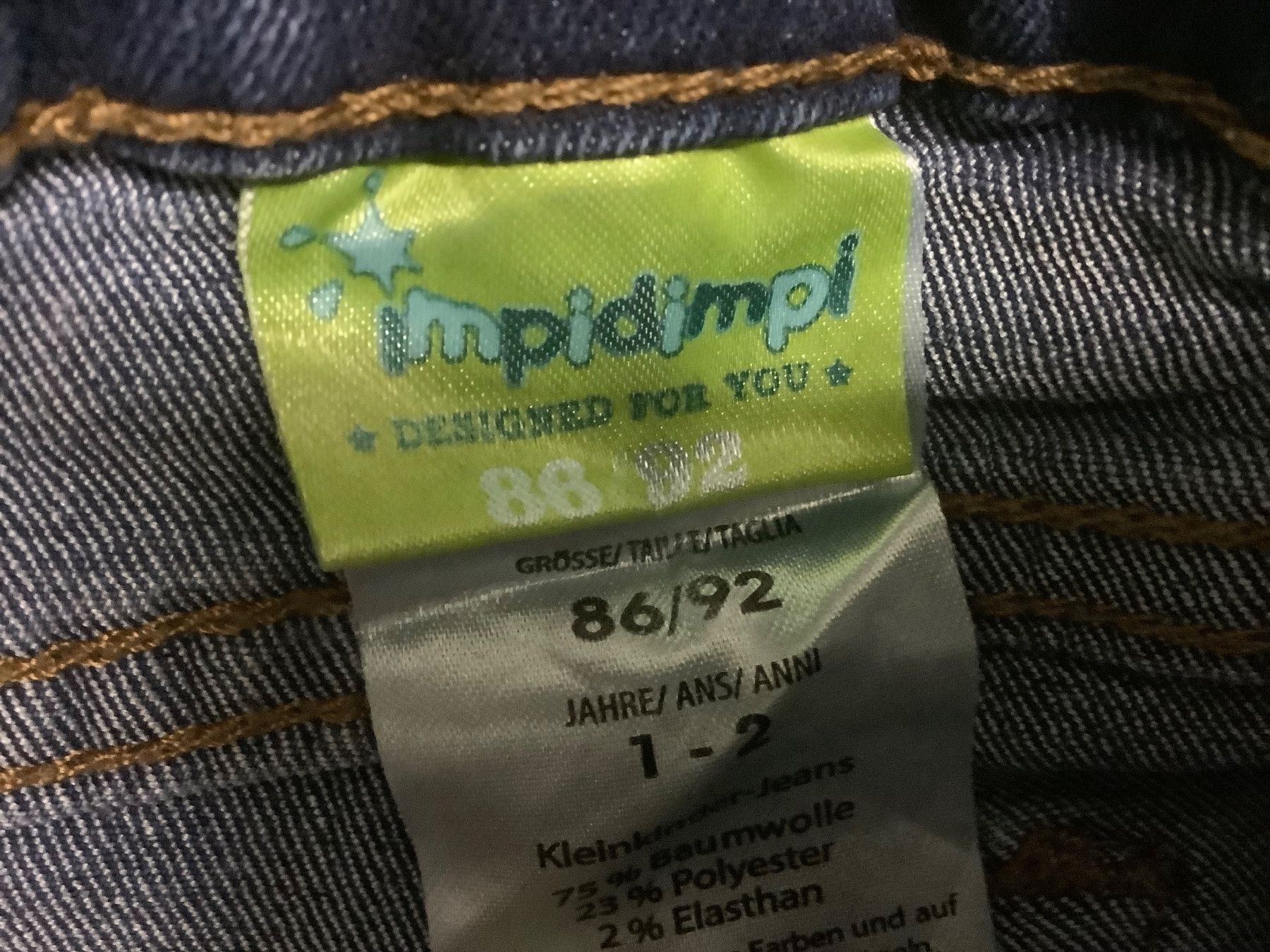 Hosen: Jeans in Grösse 86/92 – Neu (gemäss Beschreibung) aus Sissach von SV-650 1
