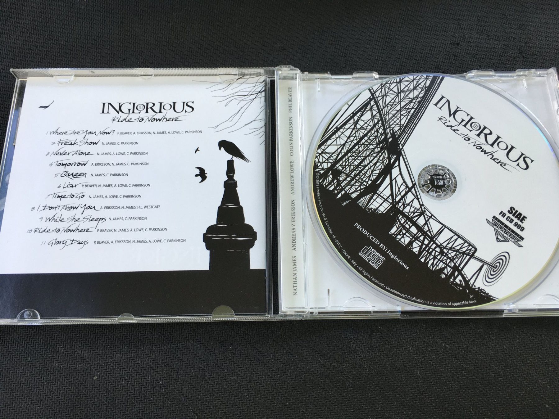 CDs: Inglorius - Ride to nowhere -CD- – D'occasion à St.Gallen par MedienJoe 1