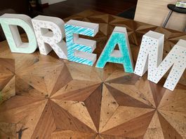 DREAM Deko Buchstaben