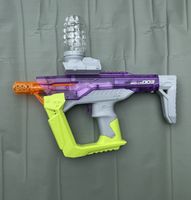 SKD blaster violet avec billes phosphorescentes gel ball