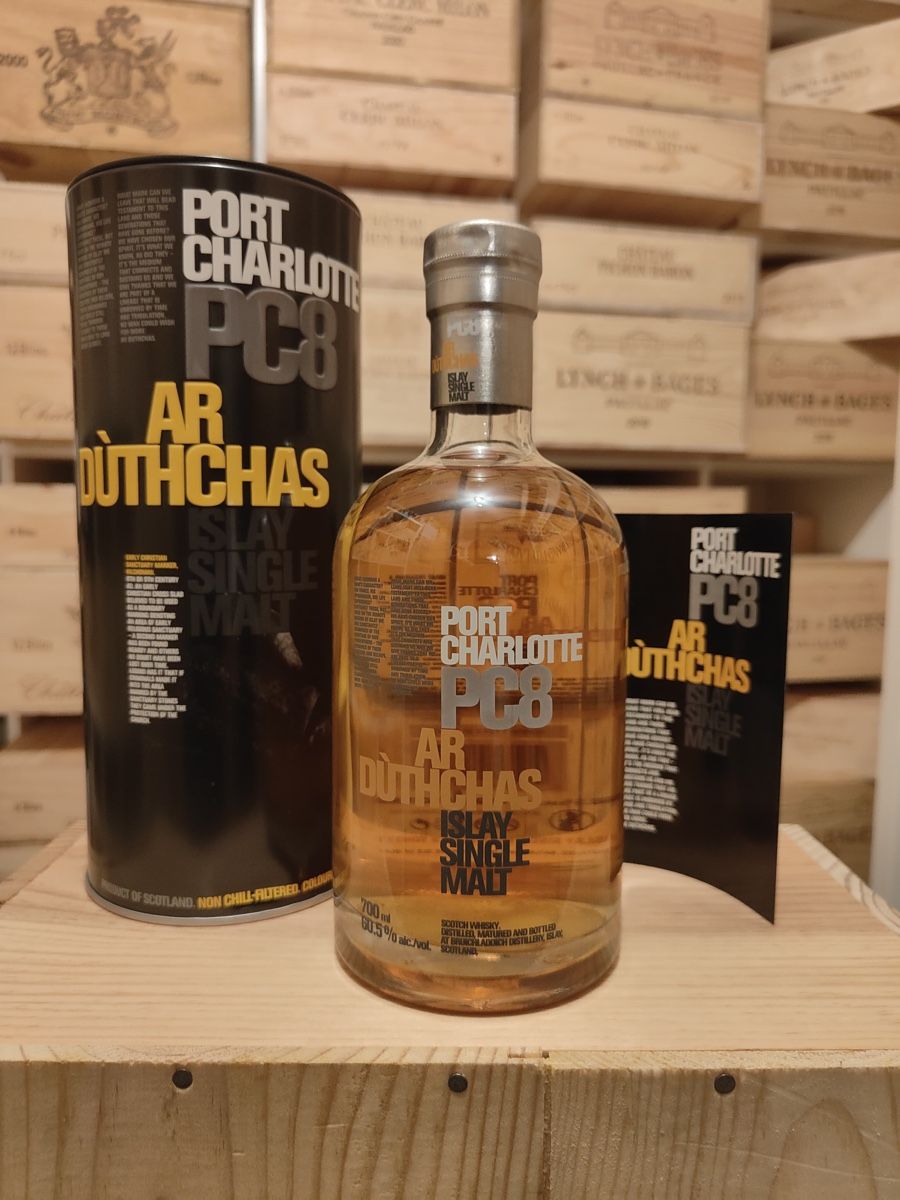 Bruichladdich Bevande alcoliche: Bruichladdich Port Charlotte PC 8 – Nuovo e nell'imballaggio originale da Hinwil venduto da motleycrue