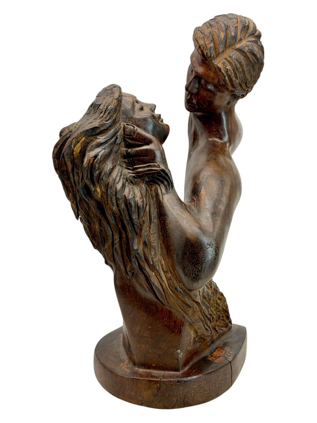 Sculture & Statue: Grande sculpture "Desire" en palissandre – Usato da Morges venduto da vintix 3